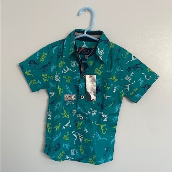 Polo by Ralph Lauren dinosaur Shirt boys 2T - Picture 1 of 5